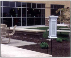 Eliminate and trap mosquitos  in any outdoor area